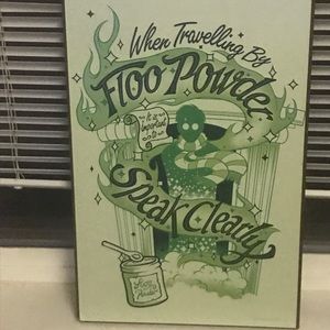 Hp Floo Powder Wall Art